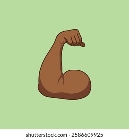 bicep illustration for your design needs. with vector format suitable for web, poster, social media post etc.