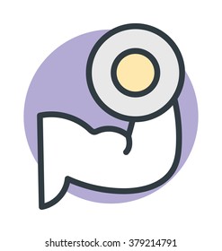 Bicep Vector Icon