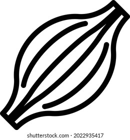 bicep vector thin line icon