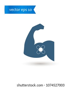 biceps. biceps icon. sign design. Vector EPS 10.