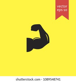 Biceps. Biceps Icon. Sign Design. Vector EPS 10.