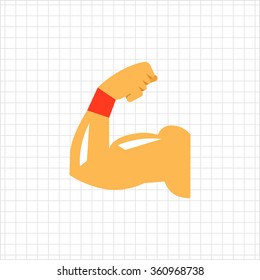 Biceps muscle icon