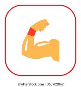 Biceps muscle icon