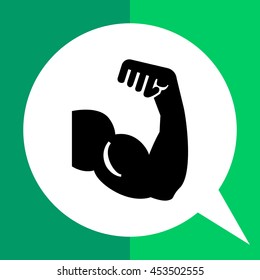 Biceps muscle icon
