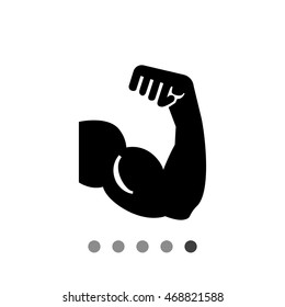 Biceps muscle icon