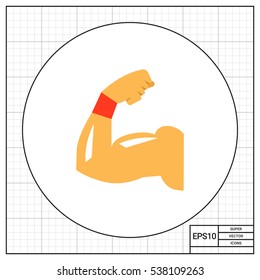 Biceps muscle icon