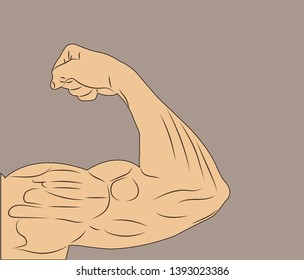 Biceps is power, stregth and love