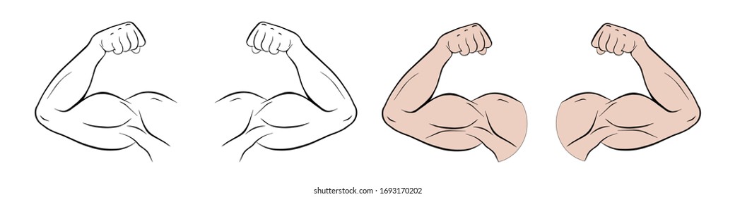 Biceps Images, Stock Photos & Vectors | Shutterstock