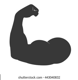 22,138 Arm muscle silhouette Images, Stock Photos & Vectors | Shutterstock