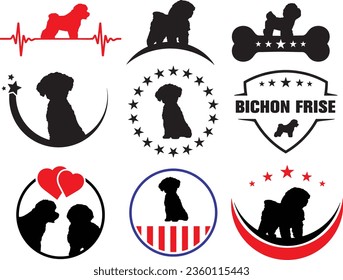 Bichon Frise Vector Graphic Pack