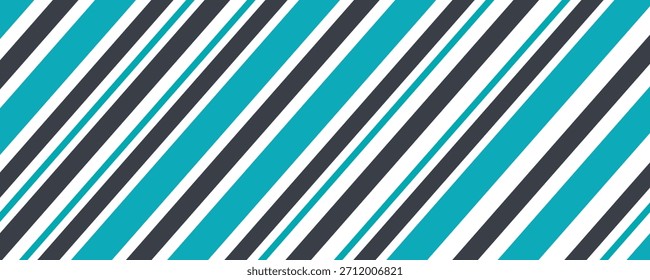 Padrão de faixa diagonal bicolor. Fundo de linha azul e azul escuro de tiffany sem costura. Quebrando impressão de papel com linhas diagonais. Textura de pacote colorida.