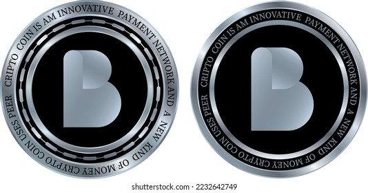 biconomy-bico coin vector illustrations. 3d illustration.
