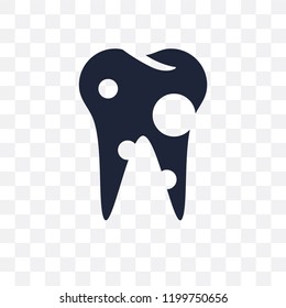 Bicuspid transparent icon. Bicuspid symbol design from Dentist collection. Simple element vector illustration on transparent background.