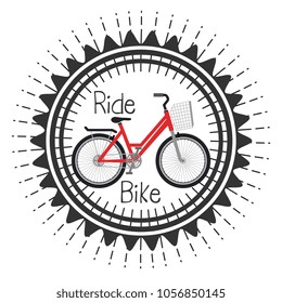 bicycle adventure seal icon