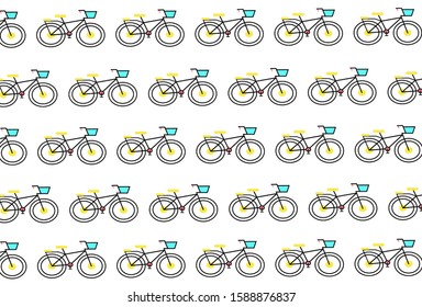 bicycle background design and sport pattern