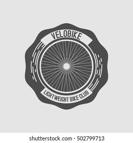 BICYCLE BADGE AND LOGO