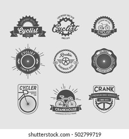 BICYCLE BADGE AND LOGO