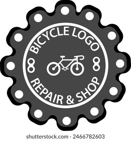 bicycle badges logo vector illustration