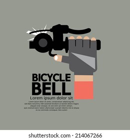 Bicycle Bell Graphic Vector Illustration