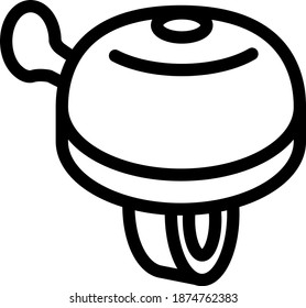 Bicycle Bell icon , vector	