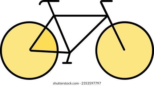 bicycle bike cycling pedal bike Outline