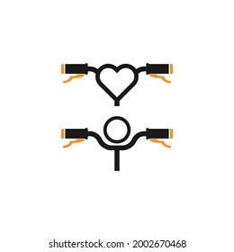 Bicycle. Bike icon logo design vector. Cycling concept