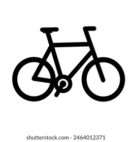 bicycle, bike -  icon vector	