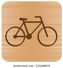 Bicycle / bike icon vector illustration

