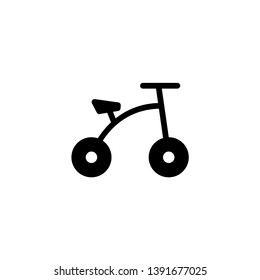 bicycle, bike  icon vector illustration
