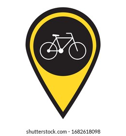 Bicycle / bike icon vector illustration

