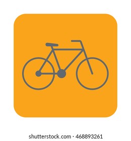 Bicycle / bike icon vector illustration


