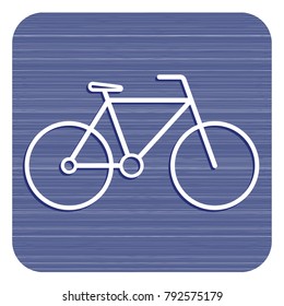 Bicycle / bike icon vector illustration