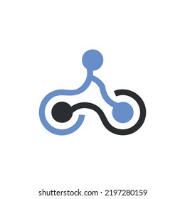 bicycle bike logo icon vector design