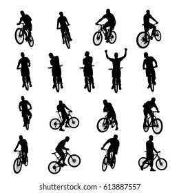 bicycle black set 03