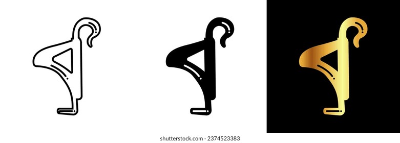 The Bicycle Bottle Cage icon represents convenience and hydration for cyclists. It symbolizes the sturdy holder for water bottles, ensuring cyclists stay refreshed during their rides.