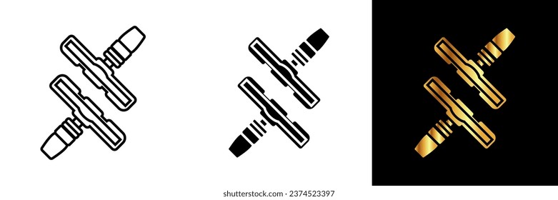 The Bicycle Brake Pads icon represents the essential stopping power and safety in cycling.
