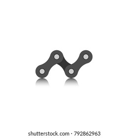 Bicycle chain links icon