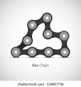 Bicycle chain symbol