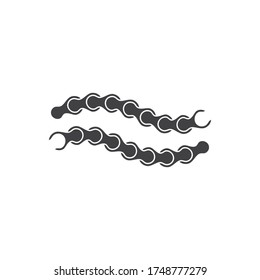 Bicycle Chain vector logo design template