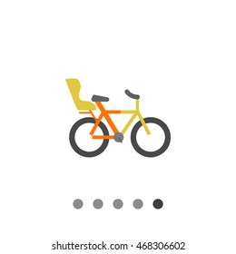 Bicycle with child seat