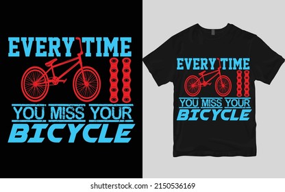 Bicycle custom t shirt design