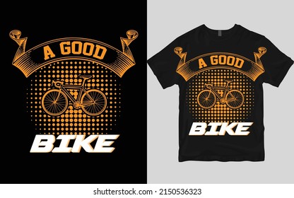 Bicycle custom t shirt design