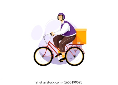 bicycle for delivery