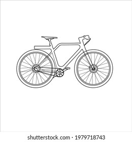 bicycle design creative design professional  icon design 