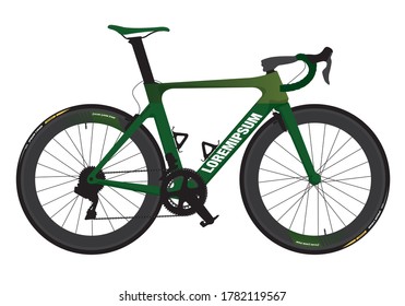 Bicycle design vector cycling