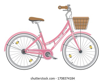 Bicycle element. Bicycle poster. Realistic picture. Vector illustration image.