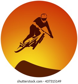 Bicycle extreme sport racer