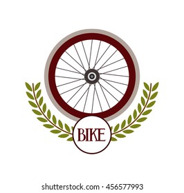 bicycle frame isolated icon design, vector illustration  graphic 