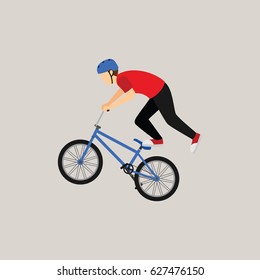 bicycle freestyle design vector