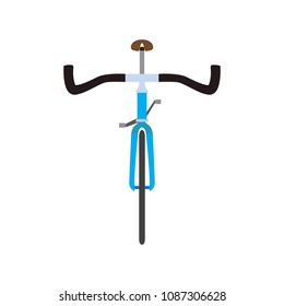 Bicycle front view